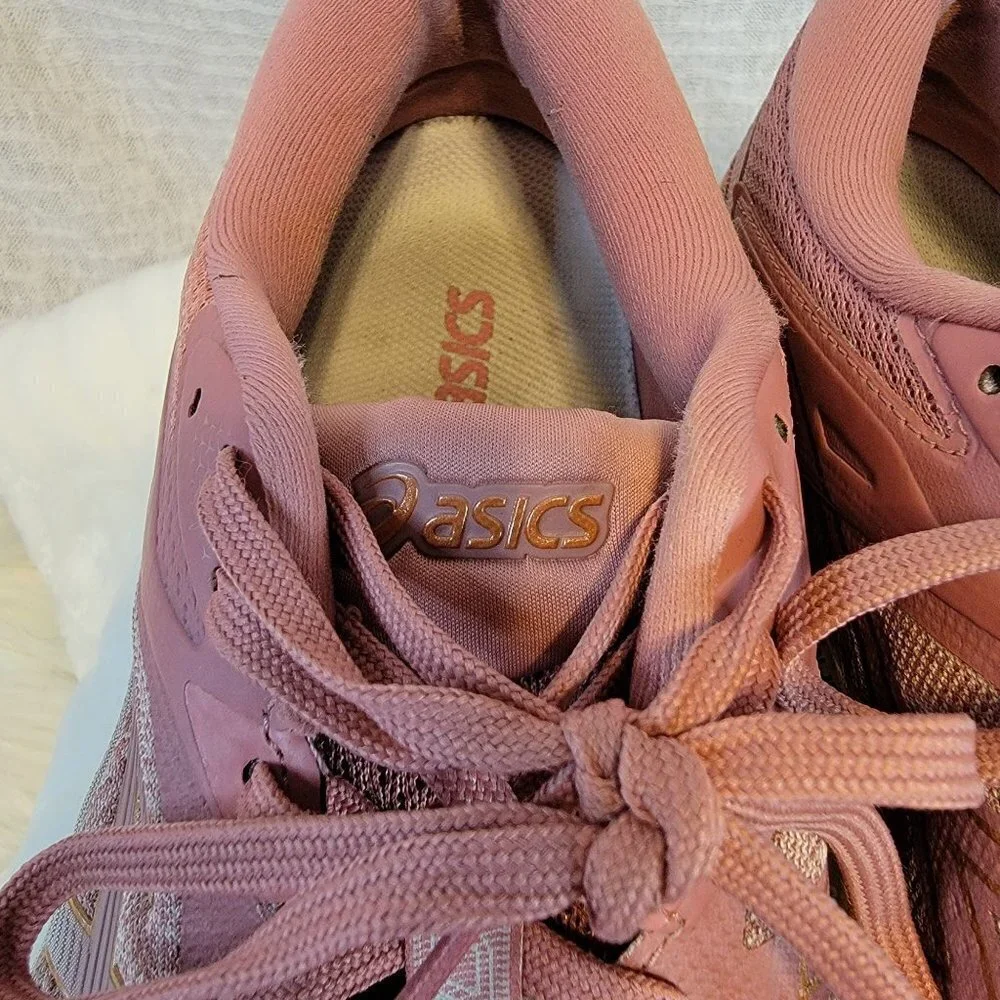 Women's ASICS GT 1000 10 Running Shoes Pink Cushioned Sneaker Athleisure‎ Sz 10
